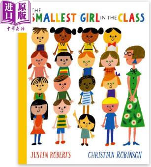 Christian Robinson The Smallest Girl in the Class 班里的小小孩 英文原版 同理心培育 兒童繪本 故事圖畫書