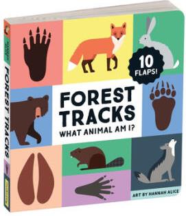 Forest Tracks: What Animal Am I? Lift-the-Fl...