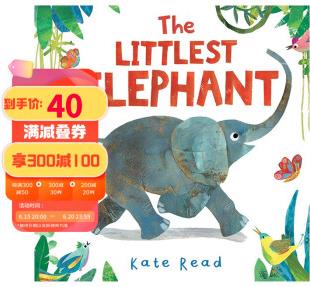 英文原版 The Littlest Elephant 小小象 兒童情緒情商禮儀培養(yǎng) 親子共讀繪本 Kate Read 3月新品