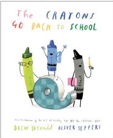 The Crayons Go Back to School 精裝 蠟筆開學返校日 藝術(shù)插畫繪本 Oliver Jeffers 奧利弗杰弗斯