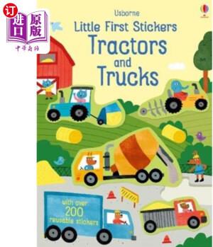 海外直訂Little First Stickers Tractors and Trucks 拖拉機(jī)和卡車