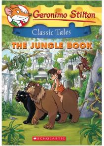 預售 英文原版 Geronimo Stilton Classic Tales #11: The Jungle Book 奇幻森林 女老鼠記者經典小說 兒童橋梁章節(jié)書 23年2月新品