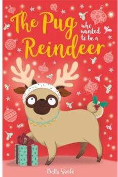 The Pug who wanted to be a Reindeer