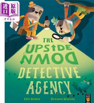 Brendan Kearney: The Upside-Down Detective Agency倒轉(zhuǎn)的偵探社 英文原版 進(jìn)口圖書 兒童繪本 故事圖畫書 童書