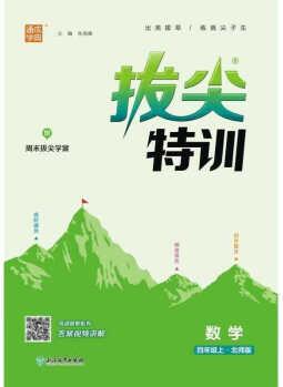正版图书 23年秋 小学拔尖特训 数学四年级4年级上·北师大版