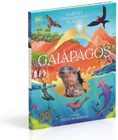 英文原版 DK Galapagos: A Unique World of Natural Wonders兒童教育百科知識圖鑒 精裝 2022年10月新品 .