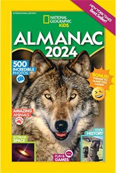 英文原版 National Geographic Kids Almanac 2024年兒童國家地理年鑒