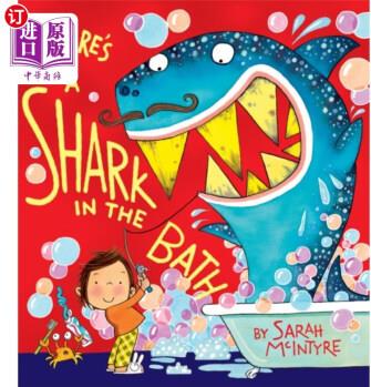 海外直訂There's a Shark in the Bath 浴缸里有條鯊魚