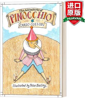 Pinocchio 英文原版 匹諾曹 木偶奇遇記  Alma經(jīng)典文學 英文版 進口英語原版書籍