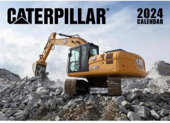 Caterpillar Calendar 2024