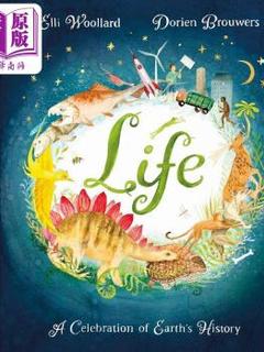 生活 Dorien Brouwers Life 英文原版 儿童科普绘本 儿童百科知识图画书 精装绘本 进口儿童读物5-7岁 生命的赞美