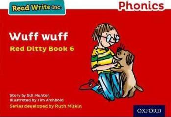 【4周達】Read Write Inc. Phonics: Wuff Wuff (Red Ditty Book 6)