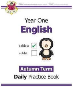 【4周達(dá)】New KS1 English Daily Practice Book: Year 1 - Autumn Term