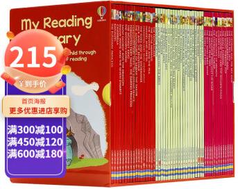 現(xiàn)貨 我的第二個(gè)圖書館50冊 Usborne My Reading Library 英文原版繪本 分級閱讀繪本禮盒裝 故事繪本 分級閱讀章節(jié)書 6歲+ Usborne