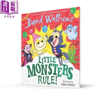 David Walliams:Little Monsters Rule 小怪獸的上學(xué)日 英文原版進口圖書 兒童繪本 故事圖畫書