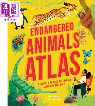 Endangered Animals Atlas 瀕危動(dòng)物圖集 英文原版 進(jìn)口圖書 兒童繪本 地球大自然知識(shí) 科普?qǐng)D畫書