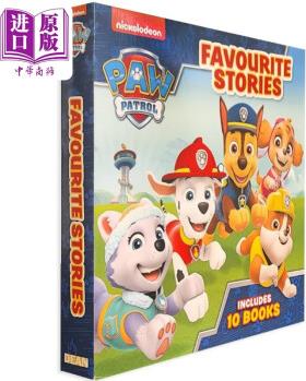 預(yù)售 汪汪隊(duì)的小盒子 10冊(cè) Paw Patrol Boxset 10 titles 英文原版 卡通動(dòng)畫故事圖畫書 兒童繪本 進(jìn)口圖書 3-6歲童書