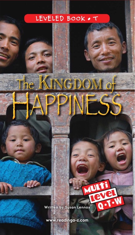 The kingdom of happiness T