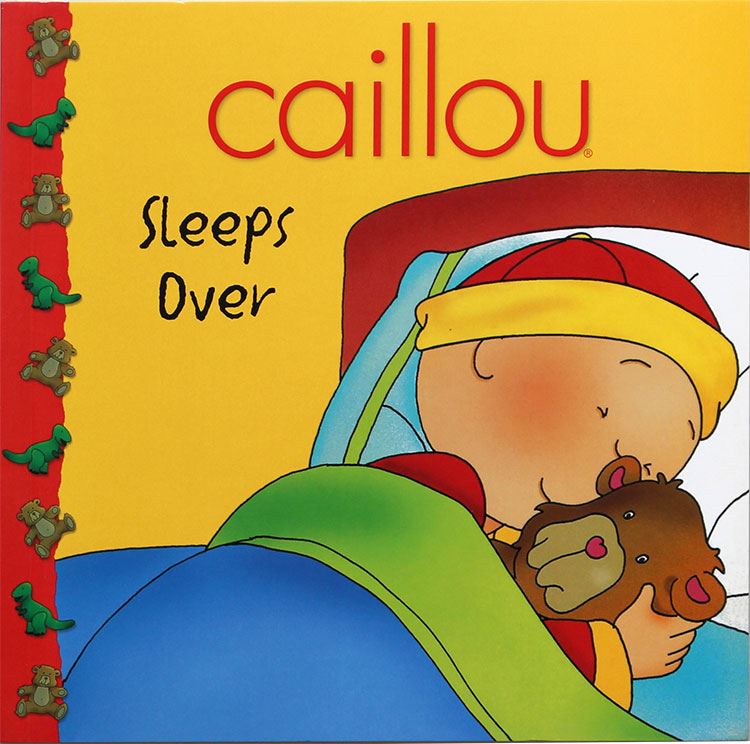 Caillou Sleeps Over