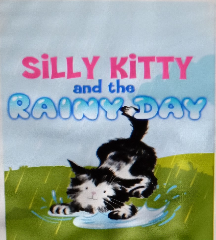 silly kitty and the rainy day