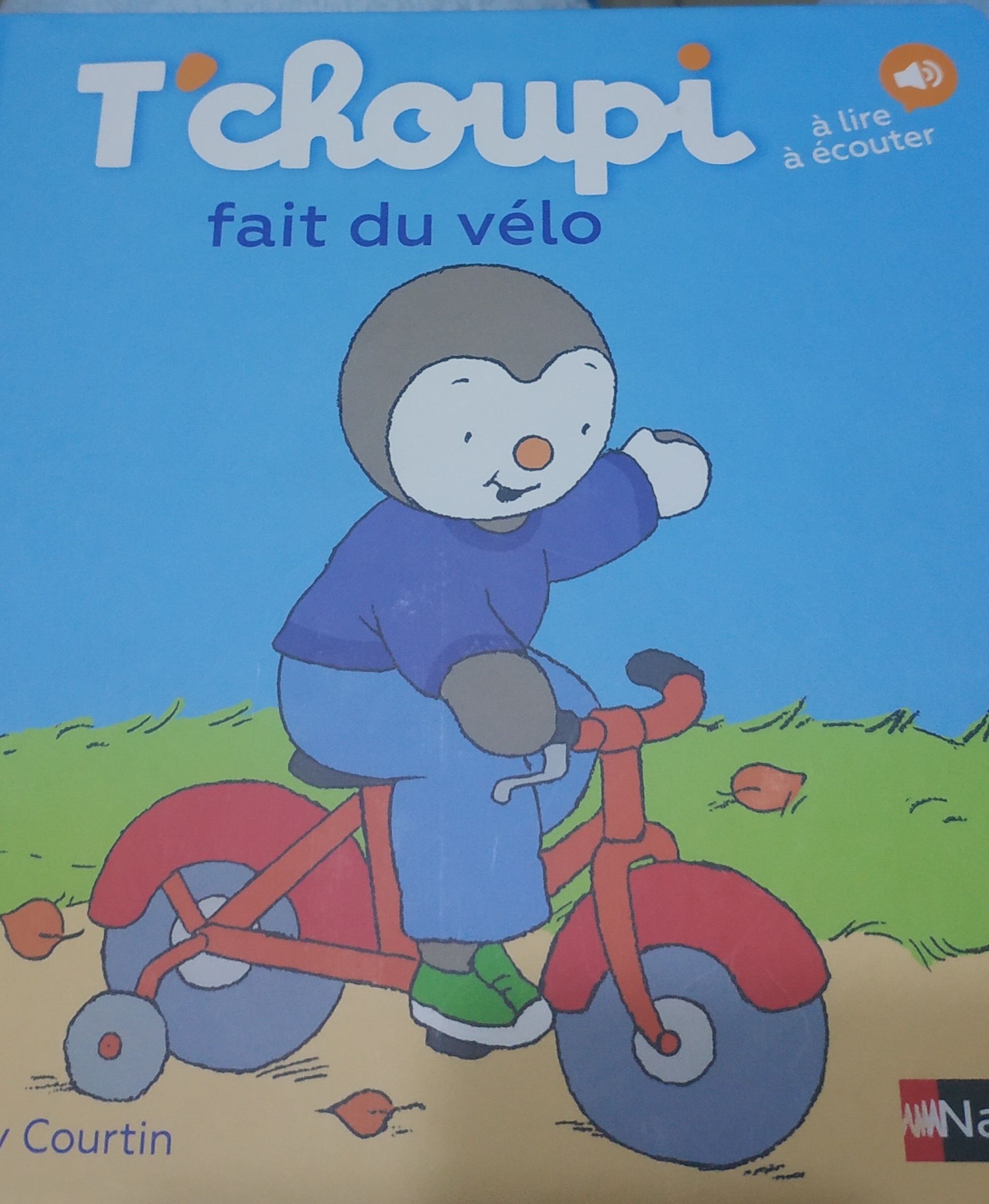 T'choupi fait du vélo