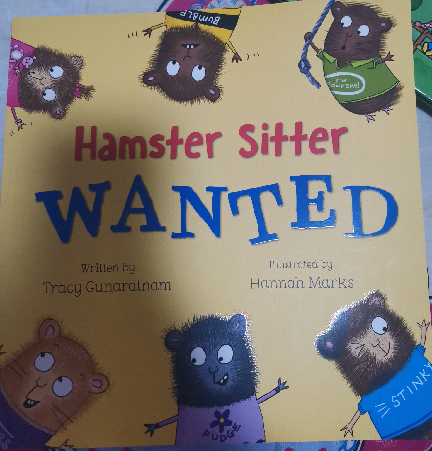 hamster sitter wanted