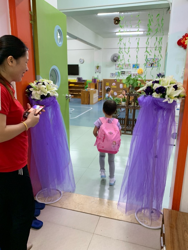 寶貝上幼兒園啦～