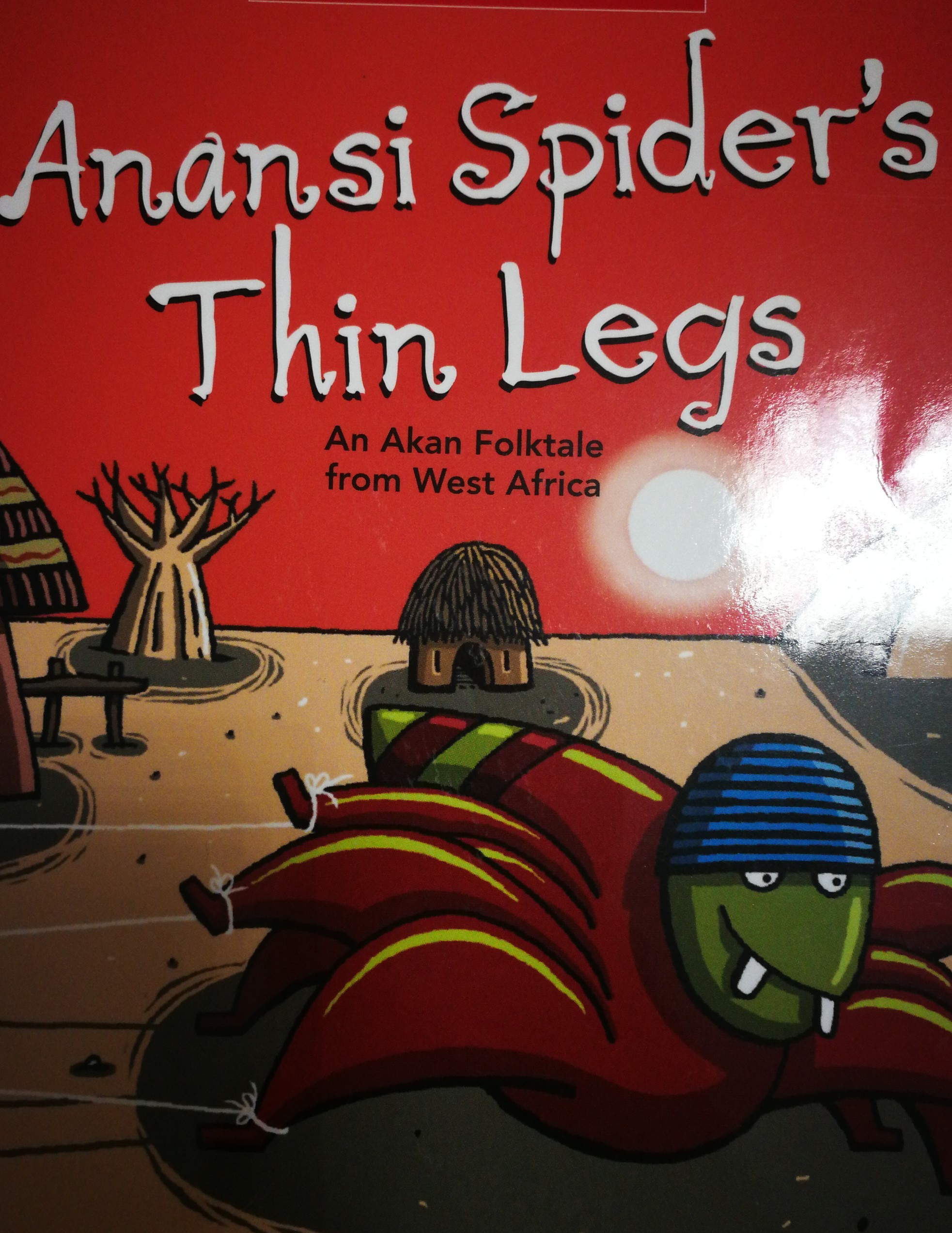 Anasi Spider's Thin Legs