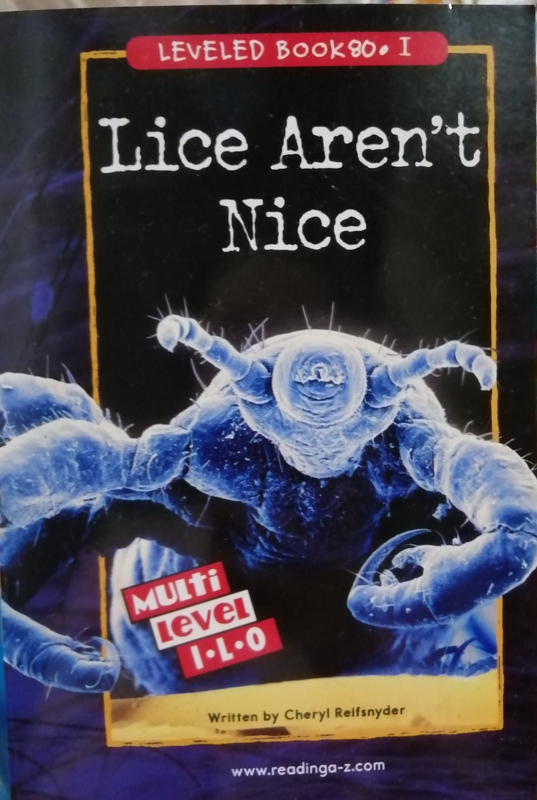 lice aren't nice