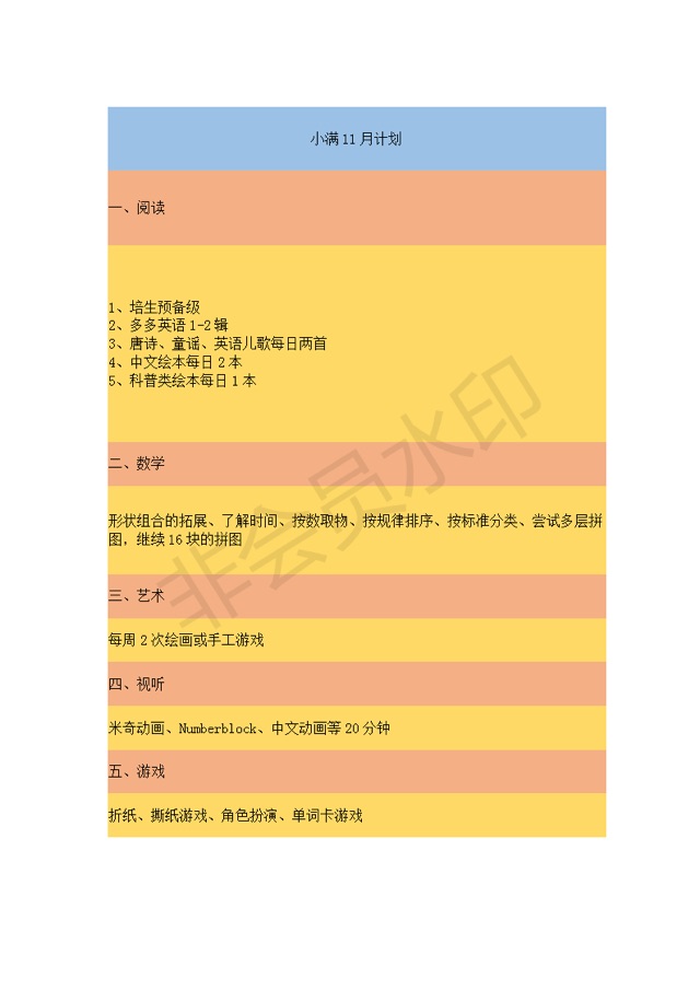 小滿10月總結(jié)及11
