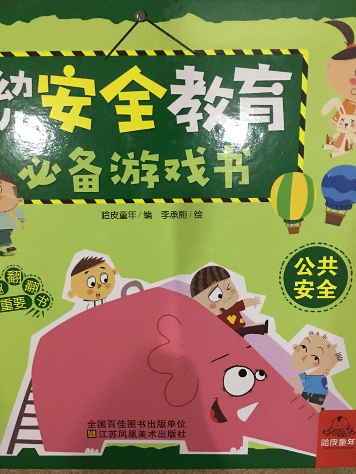 幼兒安全教育必備游戲書-公共安全