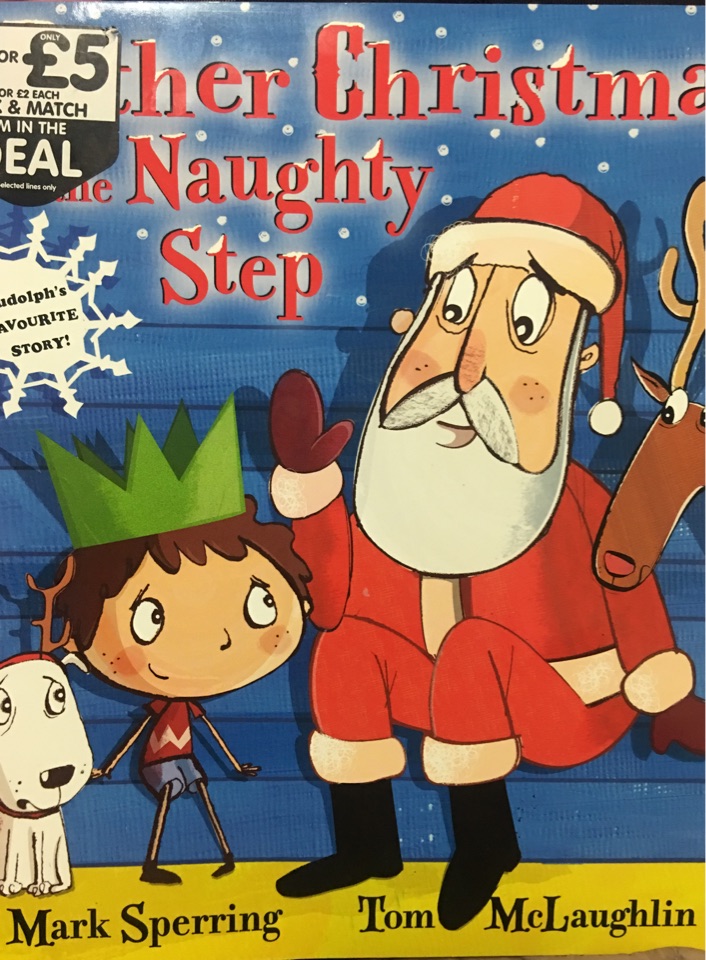 Father Christmas on the Naughty Step