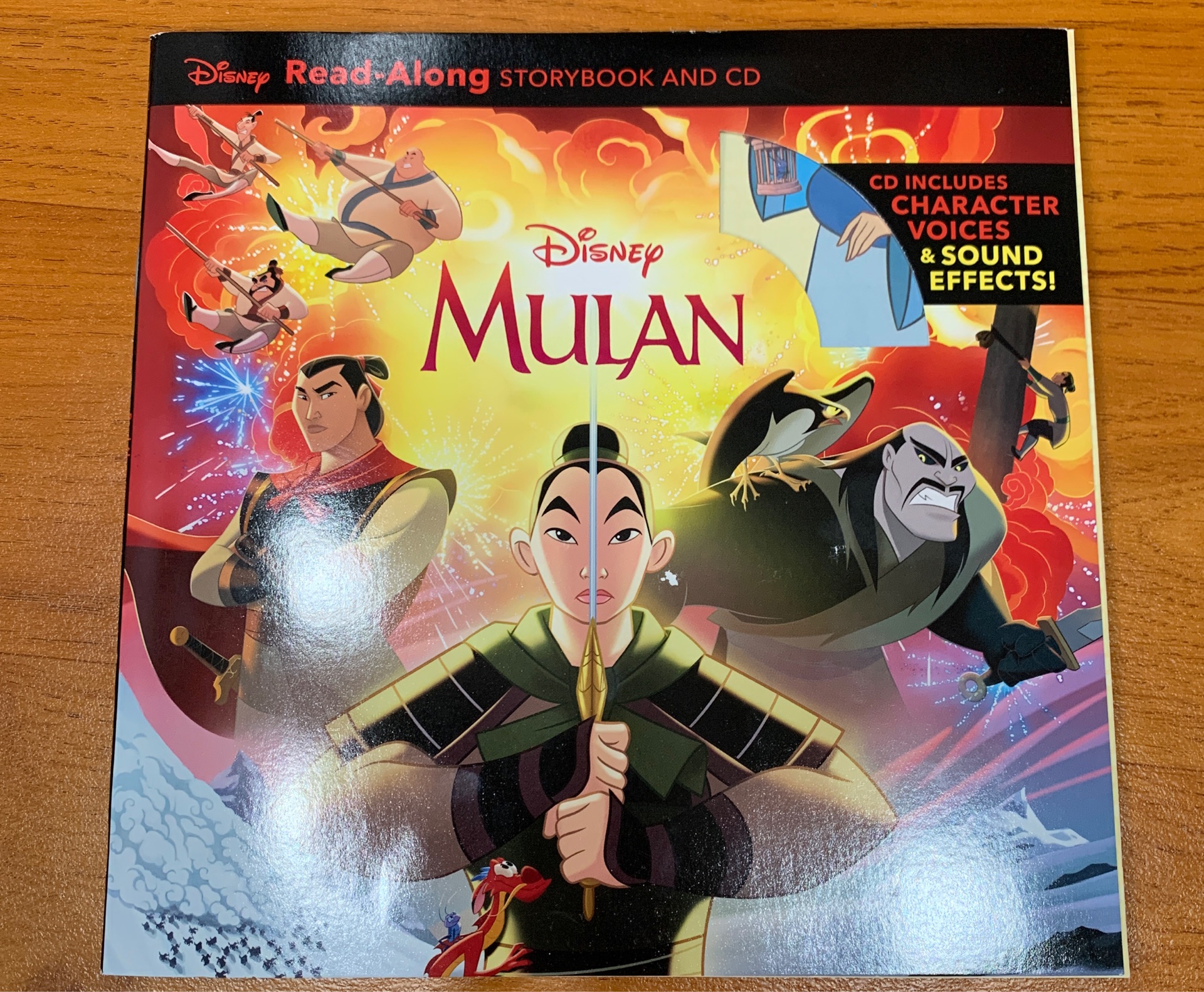 Mulan Read-Along Storybook and CD