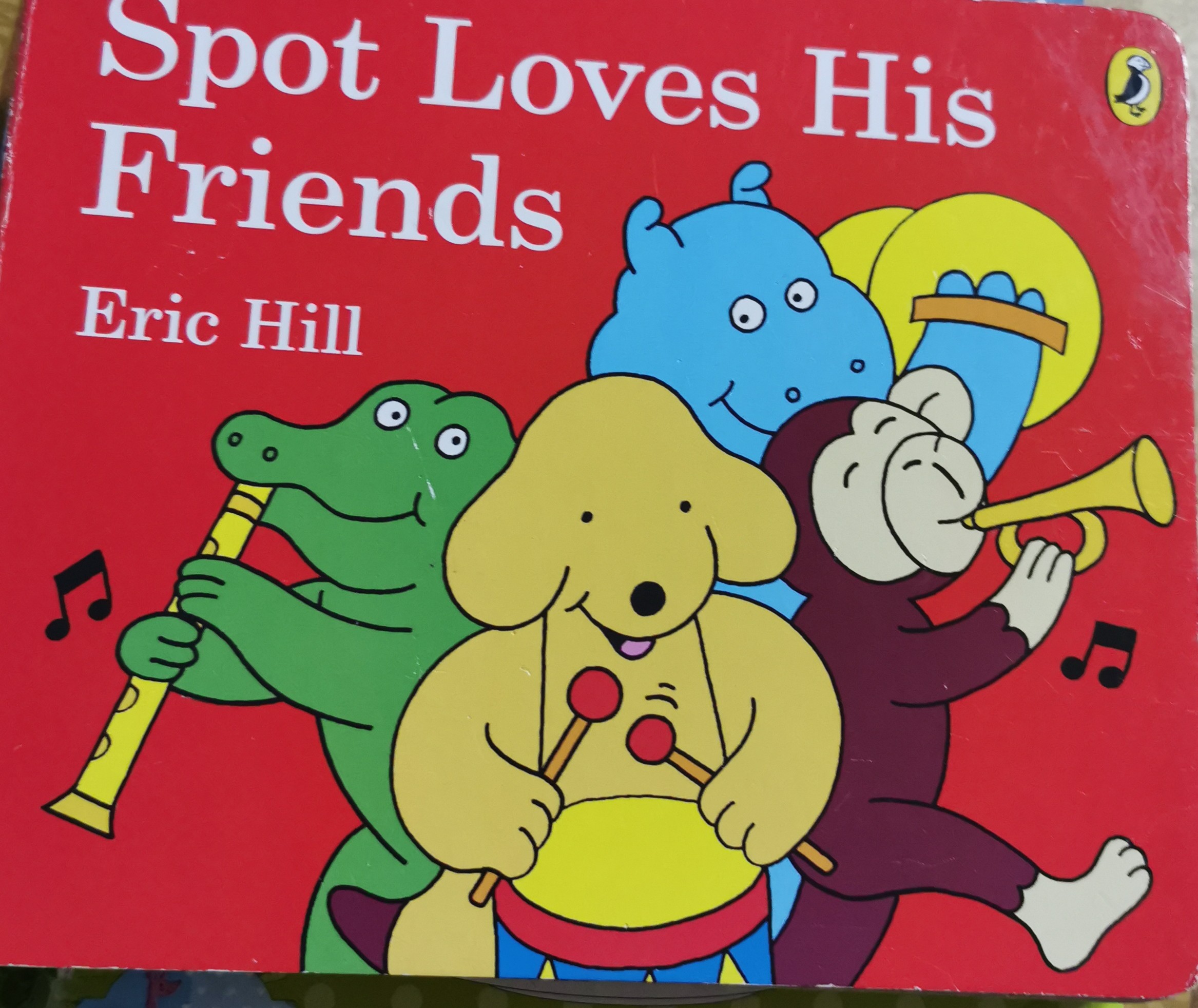 Spot loves his friends