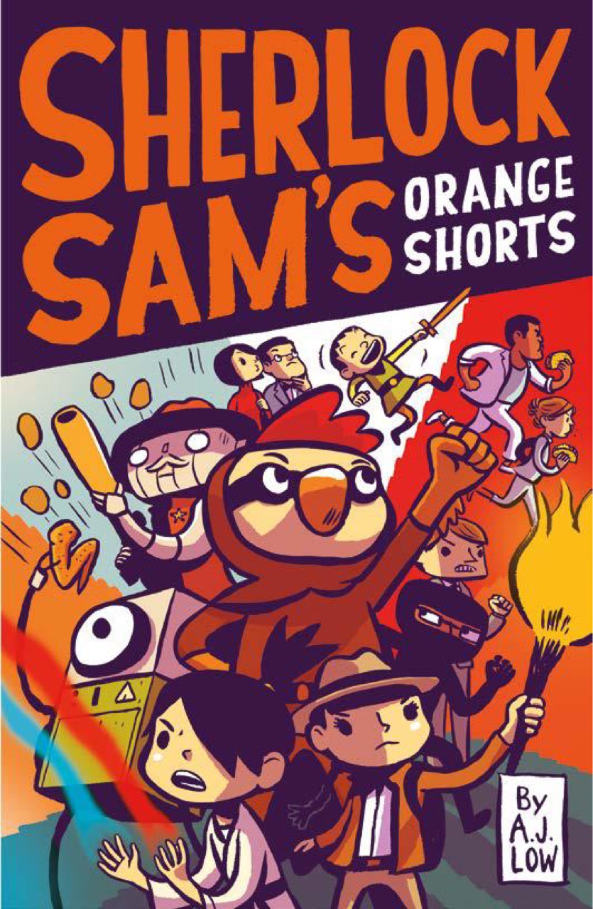 Sherlock Sam 11.5] - Sherlock Sam's Orange Shorts