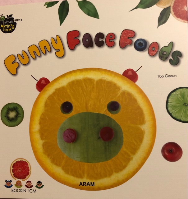 Baby all maths and science funny face food