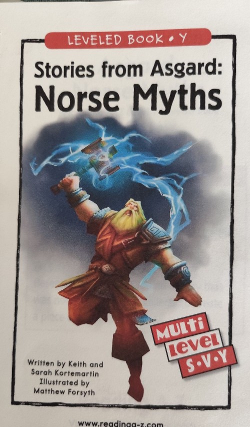 Stories from Asgard: Norse Myths (Raz Y)