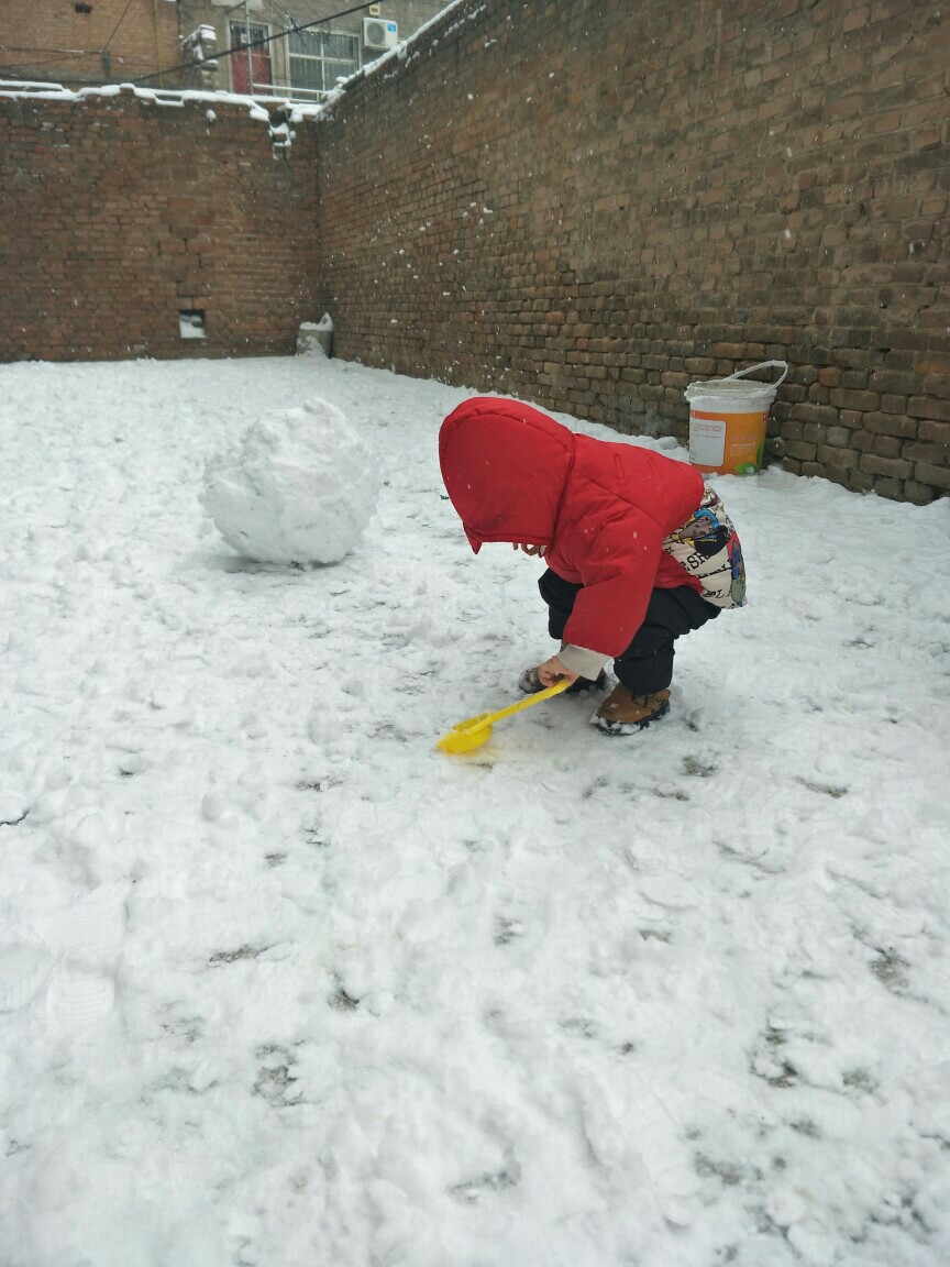 下雪了