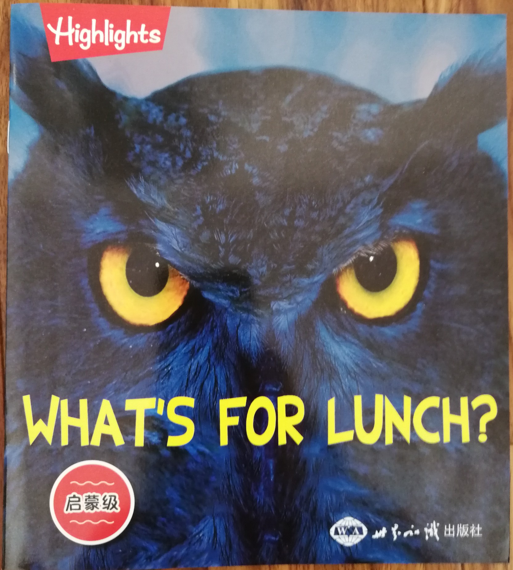 highlights啟蒙級(jí): what's for lunch