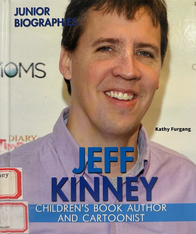 Jeff Kinney Children's Book Author and Cartoonist