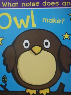 what noise does an owl make?