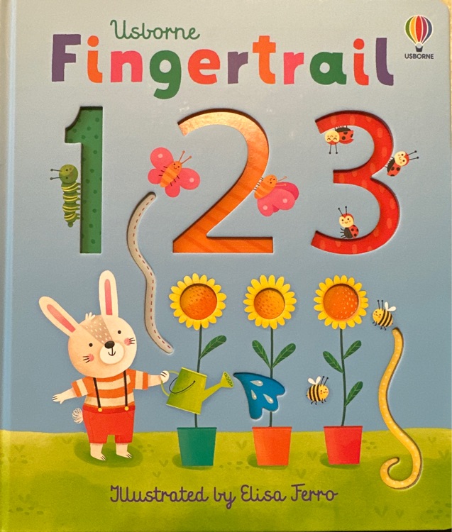 usborne finger trail 123