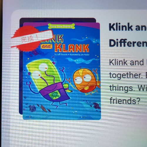 Klink and klank: Accepting Differences