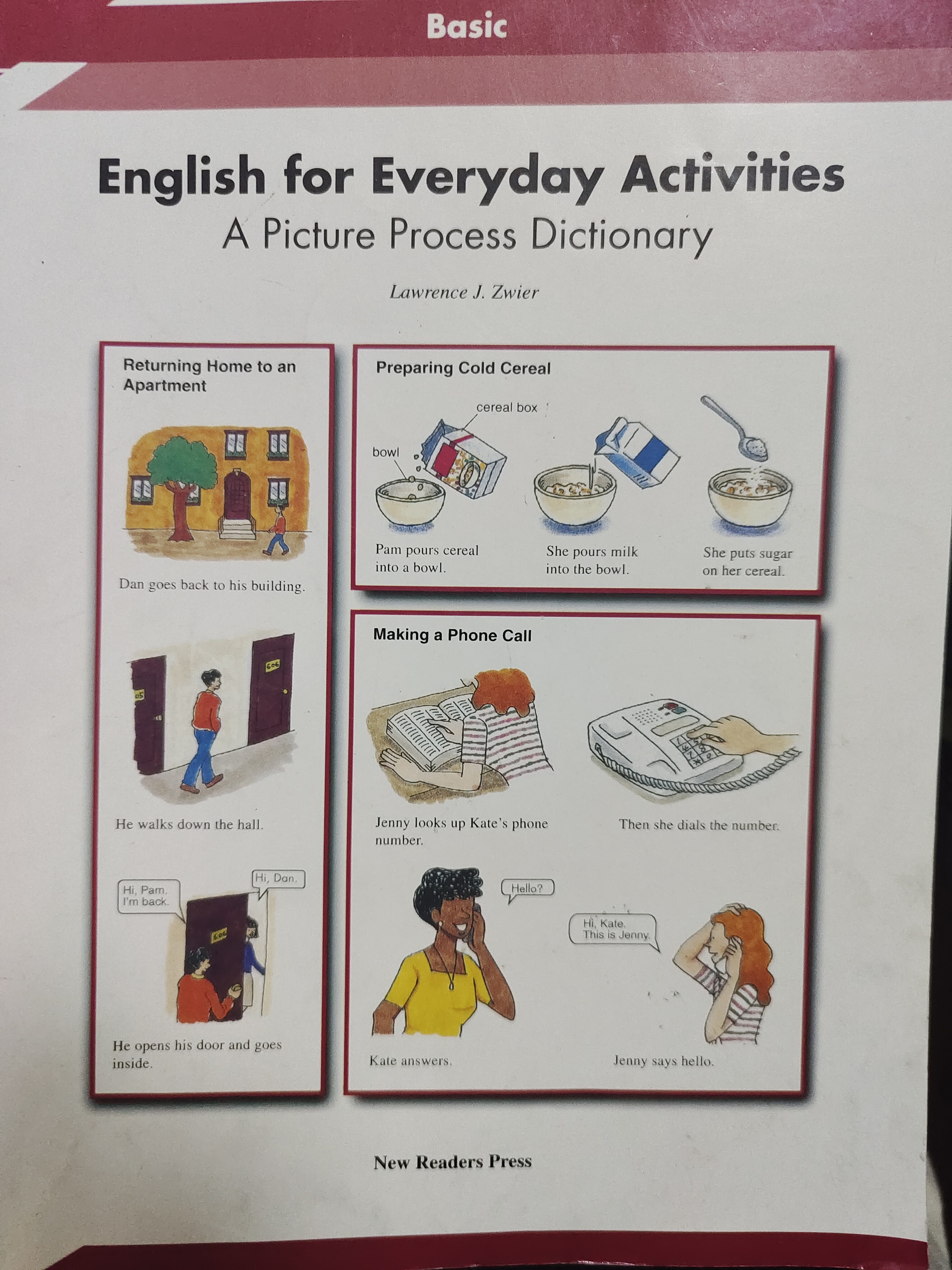 english fpr everyday activities