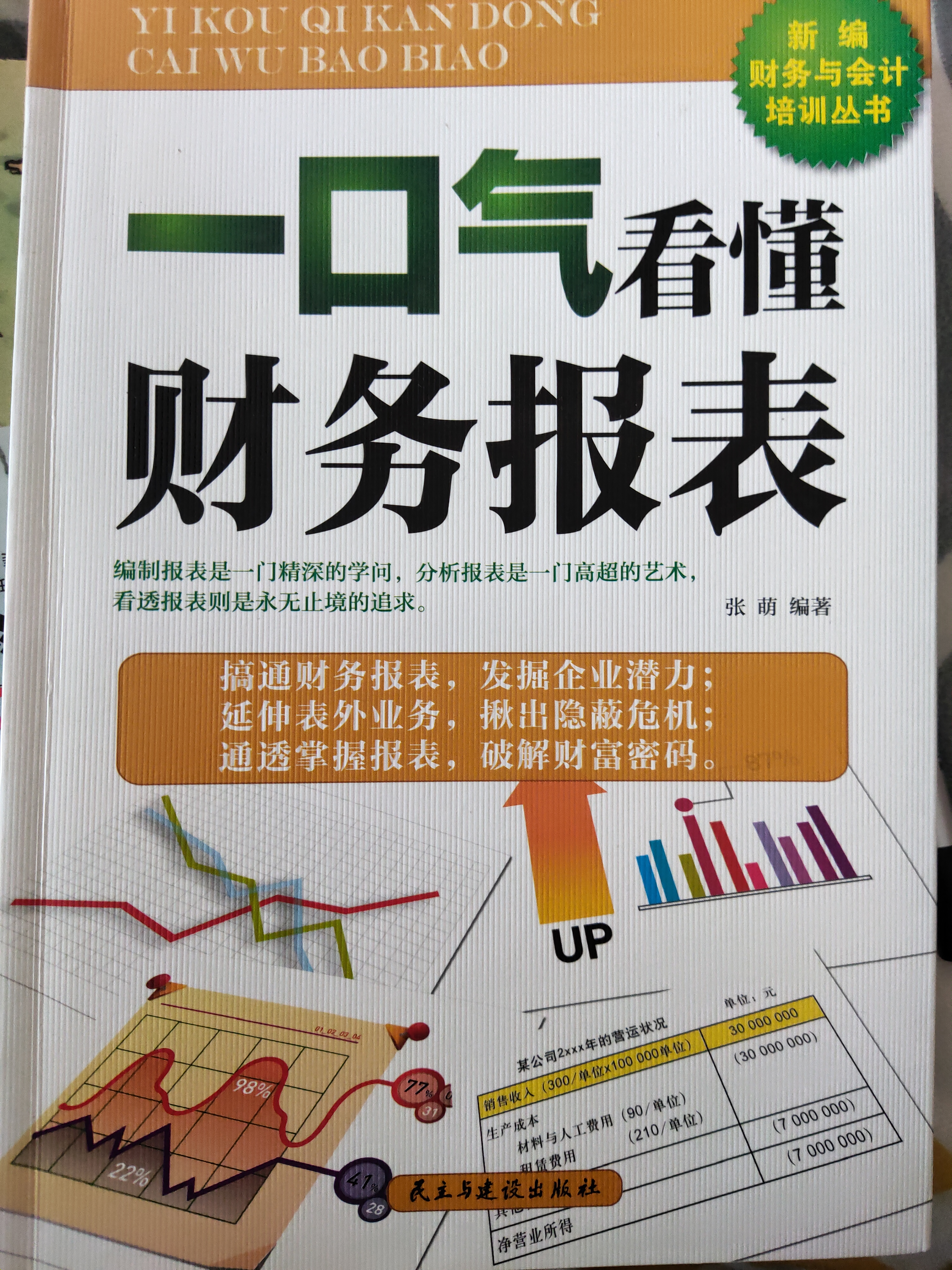 一口氣看懂財務(wù)報表