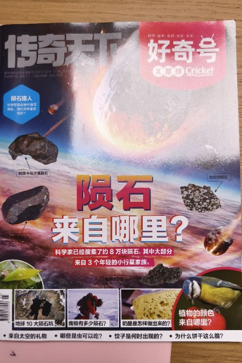 好奇號2025年1月x星球