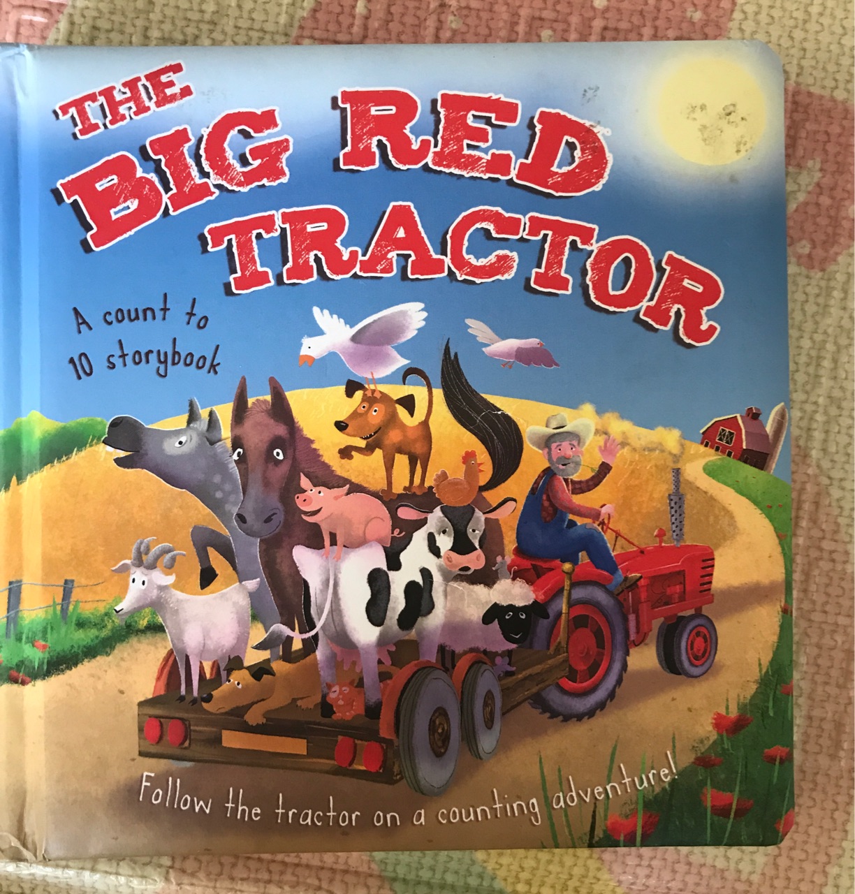 the big red tractor