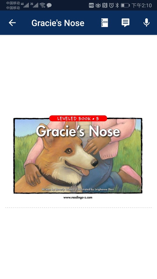 Gracie's Nose