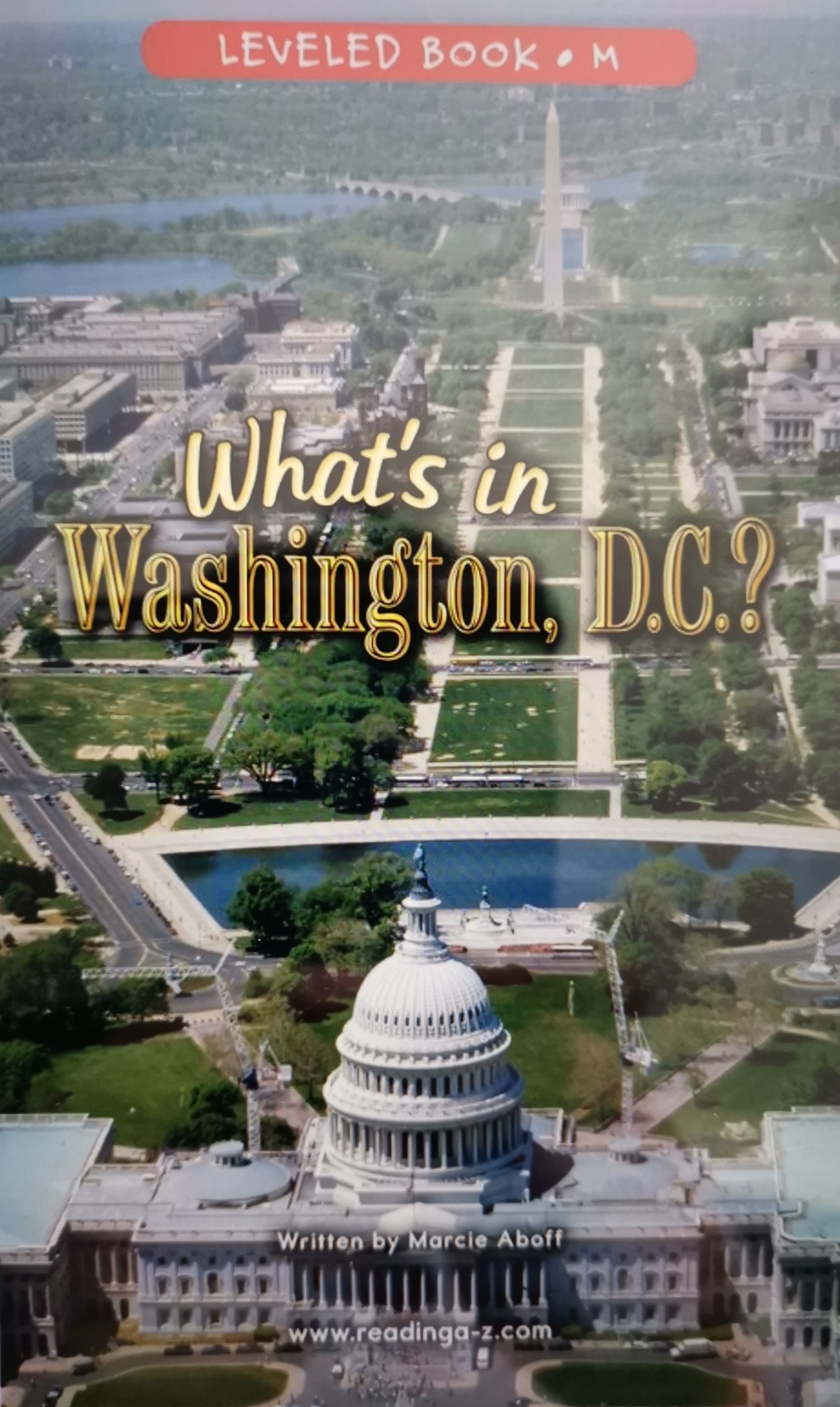 RAZ M ~ What's in Washington, D.C.