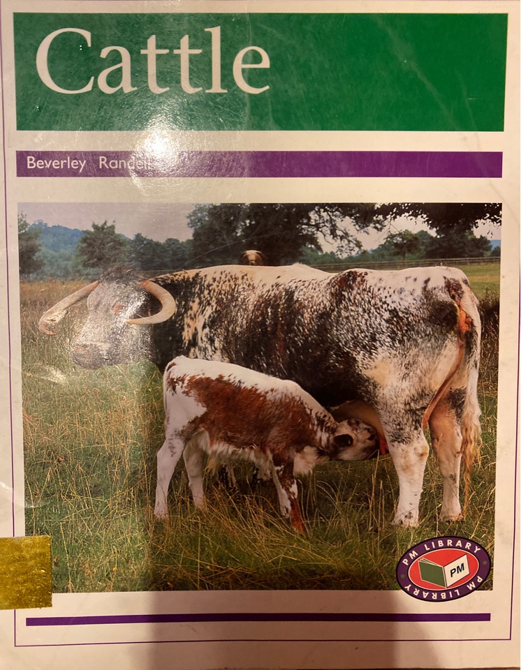 Cattle PM Non Fiction Animal Facts Level 20&21 Farm Animals